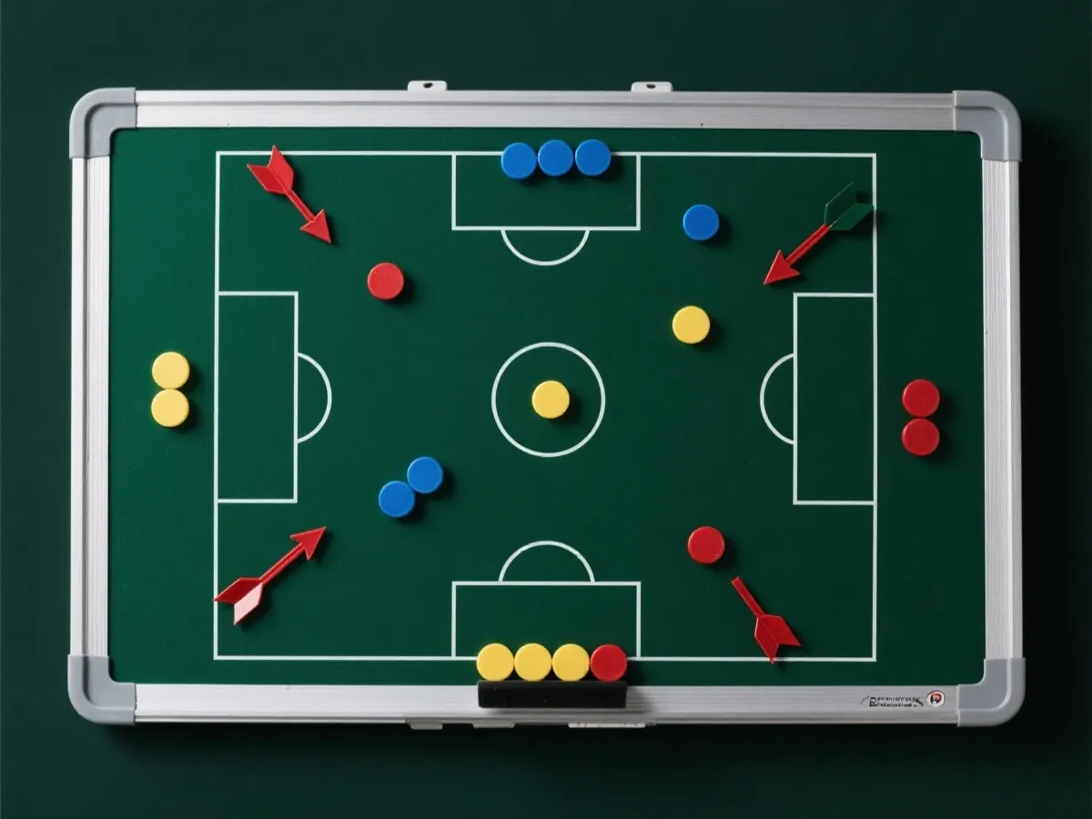 比赛战术示意图