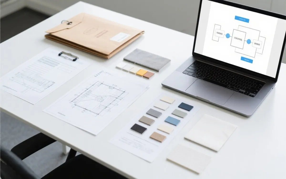 审批资料包与现场执行清单的桌面场景